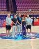 团队宠儿！🏀珍妮巴斯和佩林卡现场支持东契奇